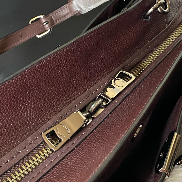 38550 - Coach Dreamer 36 in Pebble Leather - Picture 12 of 15